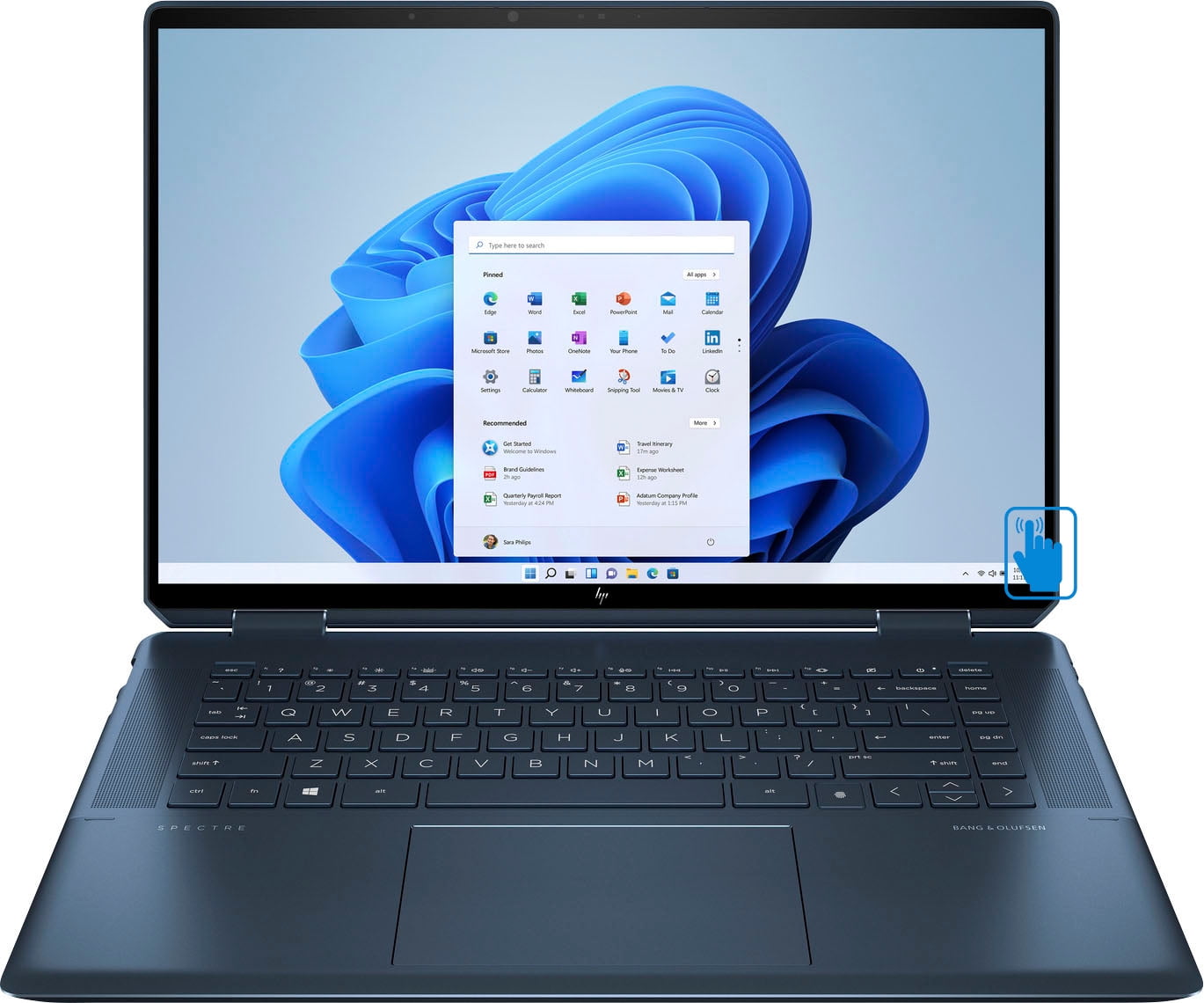 HP Spectre x360-16 2-in-1 Touchscreen Business Laptop