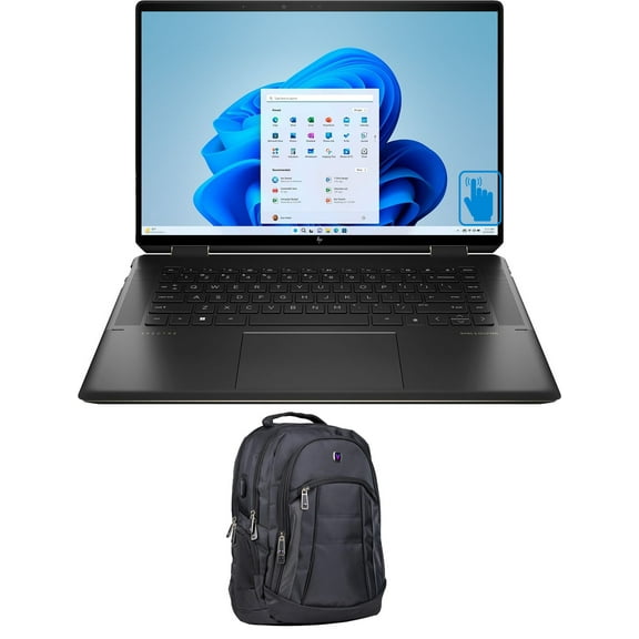 HP Spectre x360 16-f2013dx Home/Business 2-in-1 Laptop (Intel i7-13700H 14-Core, 16.0in 60 Hz Touch 3072x1920, Intel Iris Xe, 16GB RAM, 1TB PCIe SSD, Backlit KB, Win 11 Pro) with Premium Backpack