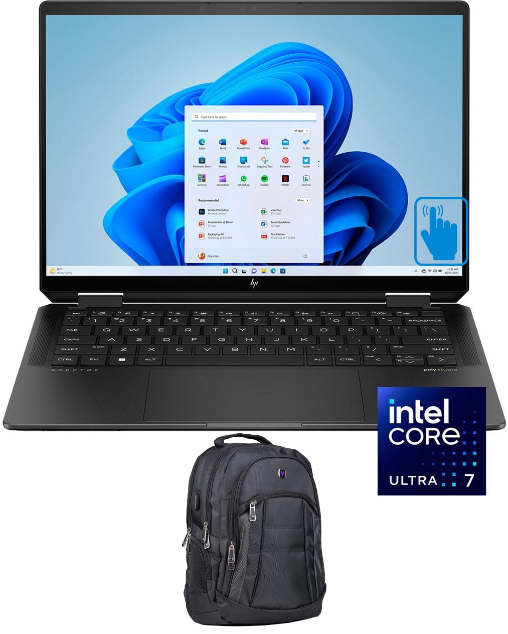 Core Ultra 7 HP Spectre x360 14-eu0007TU Windowsノート本体 Core