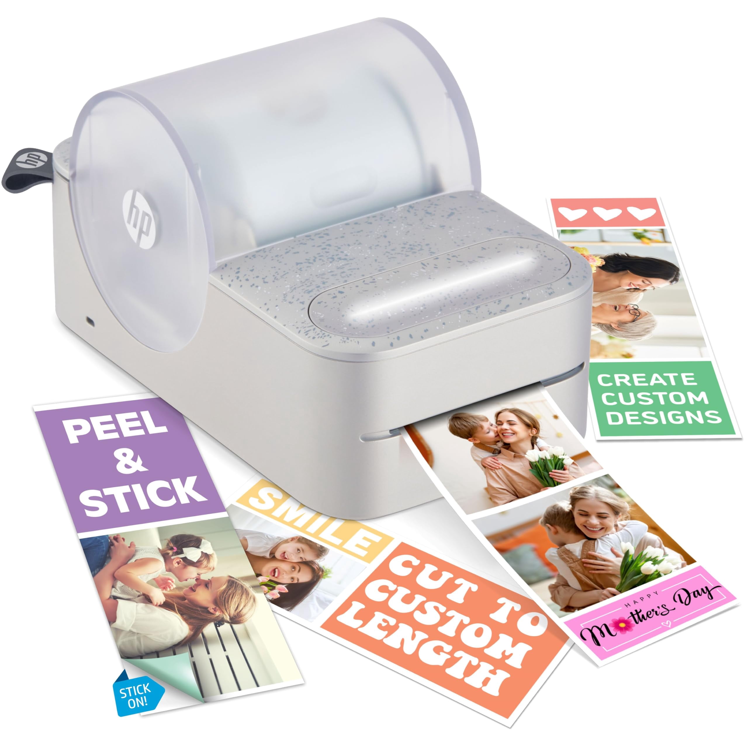 HP Sprocket Panorama Instant Portable Color Label & Photo Printer with Bluetooth