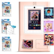 HP Sprocket Photo Booth Portable Photo Printer, ZINK Zero Ink Technology, Wi-Fi, 10.1-inch Display