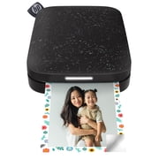 HP Sprocket Portable Photo Printer, Bluetooth Wireless Instant 2x3" Prints for iOS & Android, Black