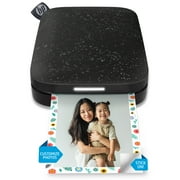 HP Sprocket Portable 2x3" Instant Photo Printer (Black Noir), for Ios or Android