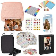 HP Sprocket 2x3 Portable Instant Photo Printer, ZINK Zero Ink, Bluetooth Wireless, Deluxe Bundle Accessories