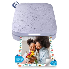 HP Sprocket Compact Portable Photo Printers, with Accessories Included, Purple, 1 Count, 1 Pack