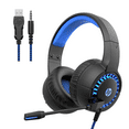 thumbnail image 1 of HP Stereo Gaming Headset for Smartphone, PC, PS4, Xbox One, Cable DHE-8011, 1 of 8