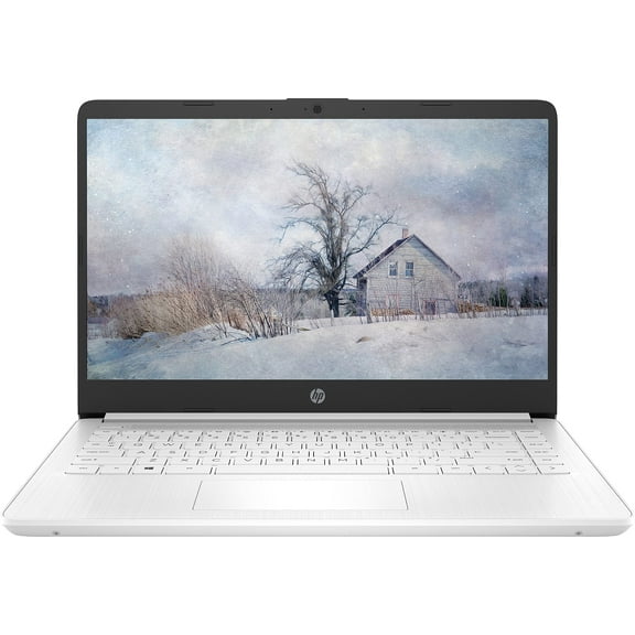 HP Stream 14 HD(1366x768) Laptop, Intel Celeron N4120, 2-Core,2.6 GHz, 8GB DDR4 RAM, 128GB Storage(64GB eMMC+64GB Card), WiFi, Webcam, Bluetooth, 1-Year Microsoft 365, Win11, Snow White, W/GaLiMu