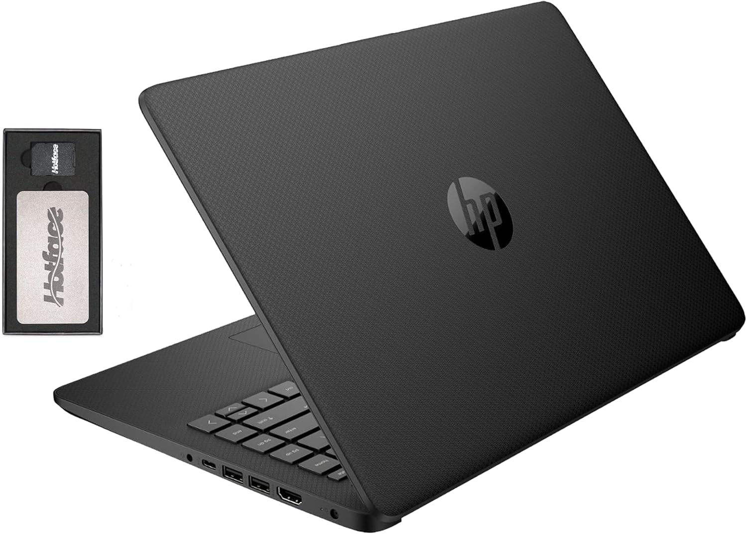 HP Stream 14" HD BrightView Laptop, Intel Celeron N4120, 16GB RAM, 288GB Storage (128GB eMMC