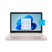 HP Stream 14", Intel Celeron N4020, 4GB RAM, 64GB eMMC, Rose Pink, Windows 10 S Mode, 14-cb172wm
