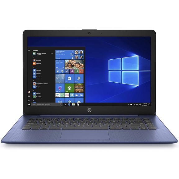 HP Stream 14" Laptop, Intel Celeron N4020, 64GB SSD, Windows 11 Home, 14-cb185nr