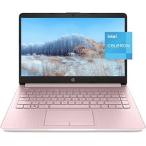 HP Stream 14" Laptop with Ultral Light, Intel Celeron N4120, 16GB RAM,64GB eMMc, 1 Year Office 365, Webcam, WiFi, Win11 S, Pink