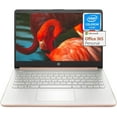 thumbnail image 1 of HP Stream 14 inch Laptop for Student and Business, Intel Quad-Core N4120 Processor, 8GB RAM, 320GB Storage (64GB eMMC + 256GB Card), 1-Year Office 365, Webcam, Long Battery Life, WiFi, Win 11 H in S, 1 of 5