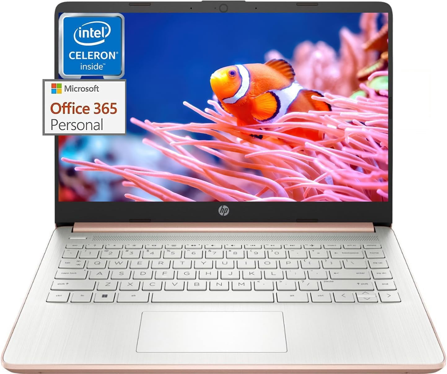 HP Stream 14 inch Laptop for Student and Business, Intel Quad-Core ...