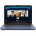 thumbnail image 1 of HP Stream LAPTOP 11.6"HD N4000 4 32GB eMMC ROYAL BLUE 11-ak0010nr W10, 1 of 4
