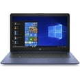 thumbnail image 1 of HP Stream LAPTOP 14"HD AMD A4-9120E 4 32 GB eMMC 14-ds0010nr Royal Blue, 1 of 6