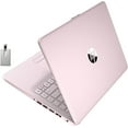 thumbnail image 1 of HP Stream Laptop, 14" HD SVA Laptop, Intel Celeron N4000 Processor, 4GB RAM, 64GB eMMC Flash Memory, Webcam, 1-Year Office, Intel UHD Graphics 600, Win 10S, Rose Pink, 32GB Hotface USB Card, 1 of 7