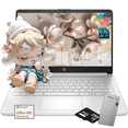 thumbnail image 1 of HP Student Business Laptop Computer - Intel Processor N150, 14 inch HD Display, AI-Powered, Lightweight, Windows 11 Pro, Webcam, 16GB RAM,128GB UFS+256GB MSD, Silver, 1 of 8