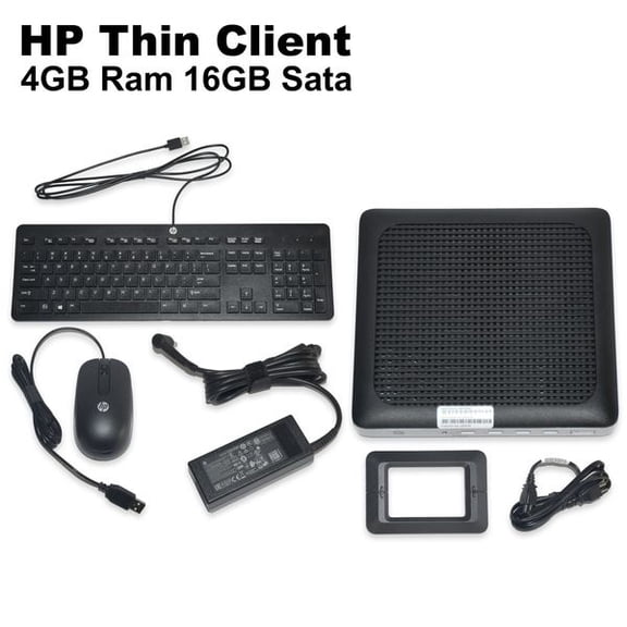 HP T630 Thin Client AMD GX-420GI 4GB RAM 16GB Flash SSD 4XR48UC