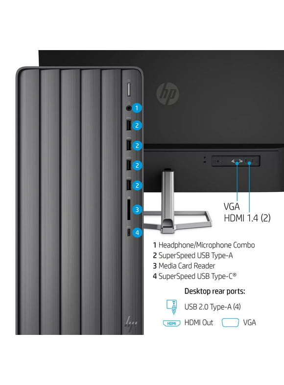 HP TE01-3087cb ENVY 31.5" FHD i7-12700 2.1GHz Intel UHD Graphics 770 12GB RAM 512GB SSD Win 11 Home Nightfall Black