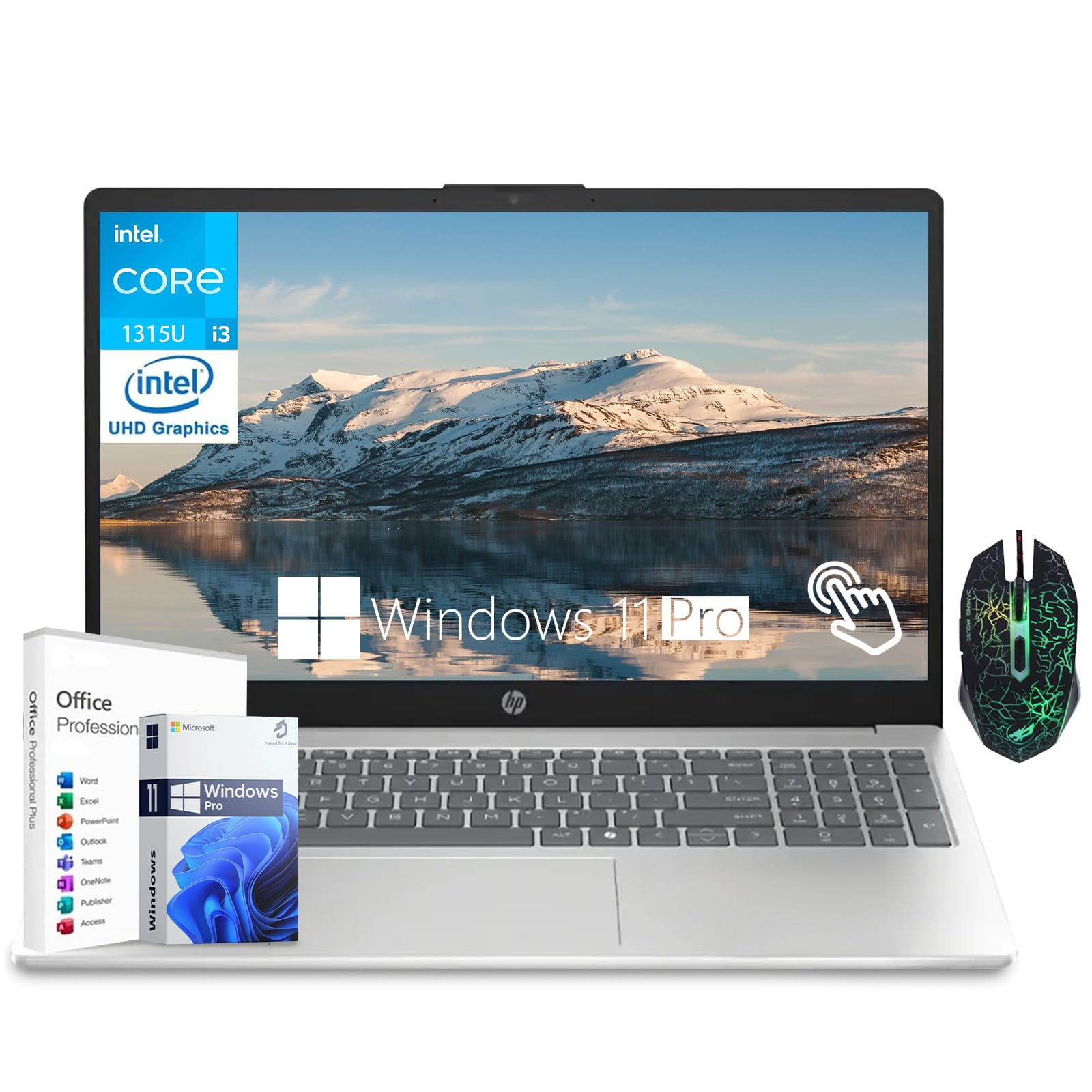 HP Touchscreen Laptop, 15.6