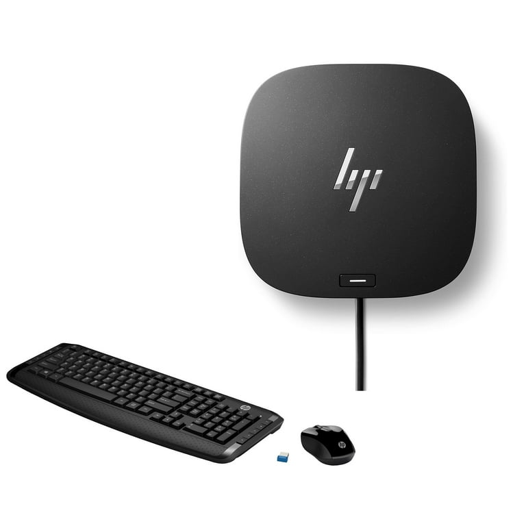 HP USB-C Essential Dock G5 Bundle with Wireless Keyboard and Mouse 