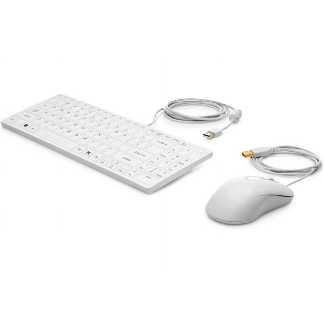 HP USB Keyboard and Mouse Healthcare Edition,Keyboard: USB Type A plug connector; Mouse: USB Type A plug connector (1VD81AA#ABA)