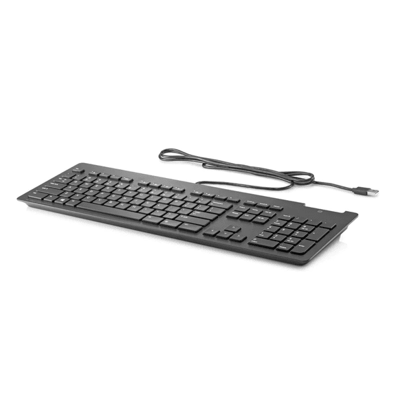 HP USB Slim CCID Wired Keyboard with Smart Card Reader