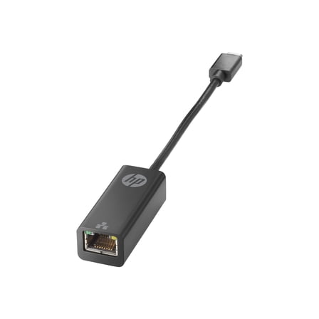 HP USB Type-C to RJ45 Adapter - RJ-45/USB for Network Device, Notebook - 1 x Type C USB - 1 x RJ-45 Female Network - Black