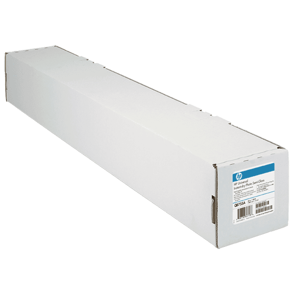 HP Universal Instant-dry Satin Photo Paper-1067 mm x 30.5 m (42 in x 100 ft)