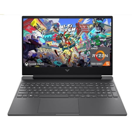 HP Victus 15.6" 144Hz FHD Gaming Laptop,AMD Ryzen 5 7535HS,16GB DDR5 RAM,512GB SSD,AMD Radeon RX 6550M,Beats RTX 2050,Backlit Keyboard,Windows11 Home, Mica Silver