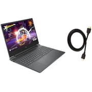 HP Victus 15.6" 144Hz Full HD Gaming Laptop |Intel Core i5-13420H | NVIDIA GeForce RTX 3050 | Copilot |Backlit| Silver | 8GB RAM | 512GB SSD |Windows 11 Home |Bundle with HDMI Cable