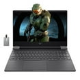thumbnail image 1 of HP Victus 15.6" FHD 144Hz Gaming Laptop, AMD Ryzen 5 7535HS, 64GB DDR5, 4TB SSD, NVIDIA GeForce RTX 2050, Backlit Keyboard, HD Webcam, Wi-Fi 6, Bluetooth, Gray, Win 11 Pro, 32GB Snowbell USB Card, 1 of 5
