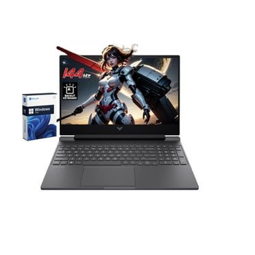 HP Victus 15.6" FHD 1920x1080p Gaming Laptop, AMD Ryzen 5 7535HS, 16GB RAM DDR5, 512GB SSD, AMD Radeon RX 6550M(beats NVIDIA GeForce RTX 2050), Backlit Keyboard, Windows 11 Pro, Mica Silver