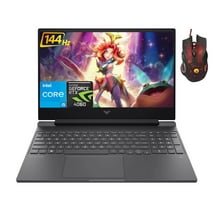 HP Victus 15.6" FHD Gaming Laptop, Intel Core i5-12500H, 16GB RAM, 1TB SSD, NVIDIA GeForce RTX 4060, Backlit Keyboard, Windows 11 Home, Cefesfy Gaming Mouse