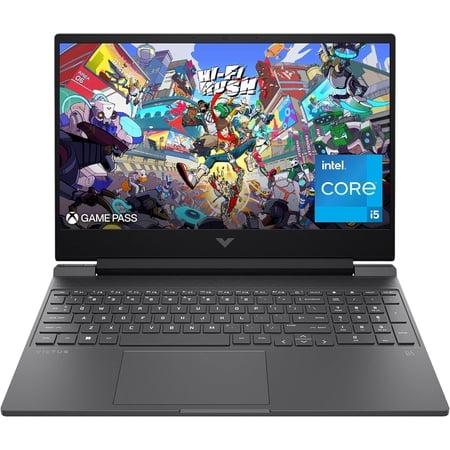 HP Victus 15.6" Full HD 144Hz Gaming Laptop, Intel Core i5-12450H, NVIDIA GeForce RTX 3050,Backlit Keyboard, Wi-Fi 6, Windows 11 Pro, Performance Blue (16GB | 512GB PCIe SSD)