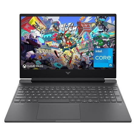 HP Victus 15-fa1029nr 15.6" Full HD 144Hz Gaming Laptop, Intel Core i5-12450H 2.0GHz, 8GB RAM, 512GB SSD, NVIDIA GeForce RTX 2050 4GB, Windows 11 Home, Black