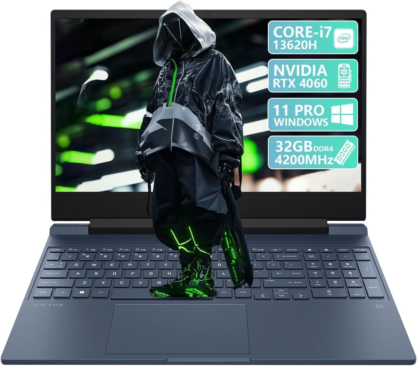 HP Victus 15 Gaming Laptop, 15.6