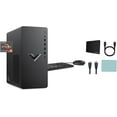 thumbnail image 1 of HP Victus 15L Gaming Desktop PC, AMD Ryzen 5 5600G, AMD RX6400 Graphics, 64GB RAM, 4TB SSD, Mica Silver, Windows 11 Home + Mazepoly Accessories, 1 of 4