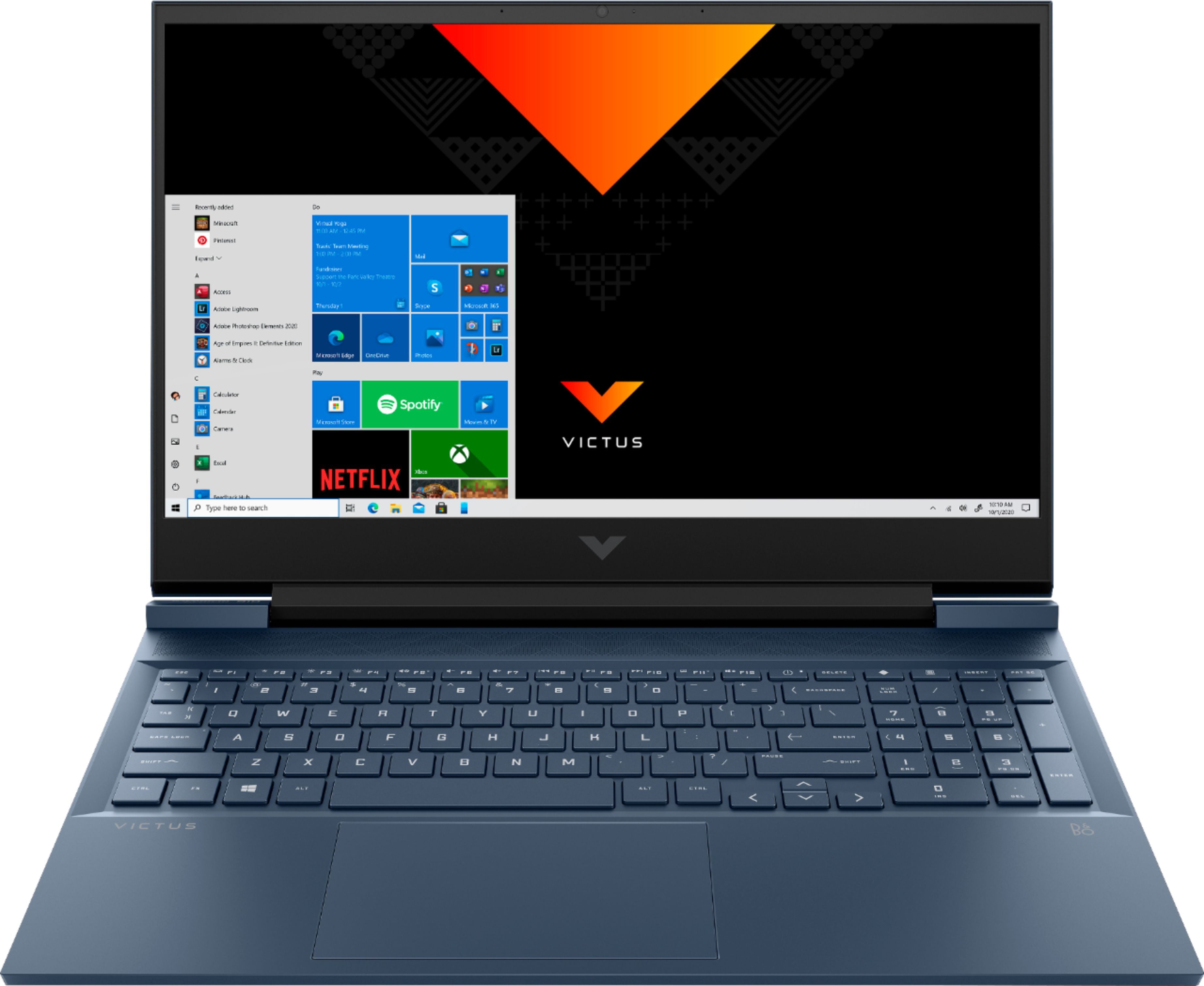 HP Victus 16z 16.1in FHD IPS Gaming Laptop (AMD Ryzen 5 5600H 6-Core 3.30GHz, NVIDIA RTX 3050 Ti 4GB, 8GB DDR4, 1TB m.2 SATA SSD, Backlit KB, WiFi 6, BT 5.2, RJ-45, HD Webcam, Win 11 Pro)