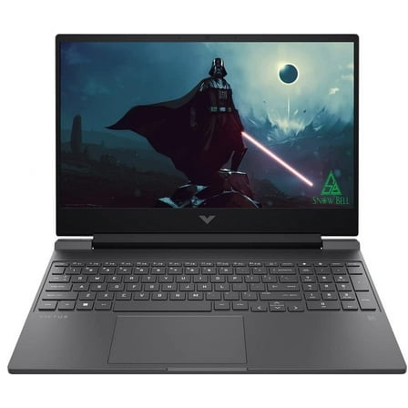 HP Victus Gaming 15.6-Inch FHD Laptop, AMD Ryzen 5-7535HS Processor, NVIDIA GeForce RTX 2050 (4 GB), 32 GB SDRAM, 1TB SSD, Windows 11 Professional, Shadow Black, 15-FB1013DX