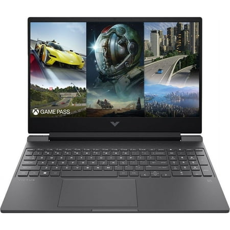 HP Victus 15 Gaming Laptop 2024 15.6" FHD 1920 x 1080 IPS 144 hz AMD Ryzen 5 7535HS AMD Radeon RX 6550M Graphics 4GB GDDR6 16GB DDR5 512GB SSD Backlit Keyboard Wi-Fi 6 Bluetooth 5.3 Windows 11 Home