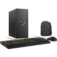 thumbnail image 1 of HP Victus Gaming Desktop PC (Intel i7-13700F 16-Core, GeForce RTX 4060, 32GB RAM, 512GB PCIe SSD + 6TB HDD (3.5), Backlit KB, Wifi, Bluetooth, Win 11 Pro) with Premium Backpack, 1 of 5