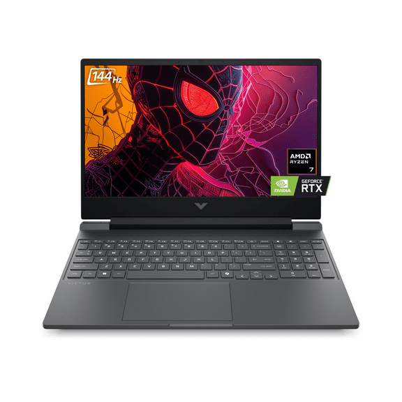 HP Victus Gaming Laptop 15.6" FHD 144Hz Display, AMD Ryzen 7 7445HS, 16GB RAM, 1TB SSD, Nvidia GeForce RTX 4050, Backlit kb, Wi-Fi 6, Windows 11 Pro