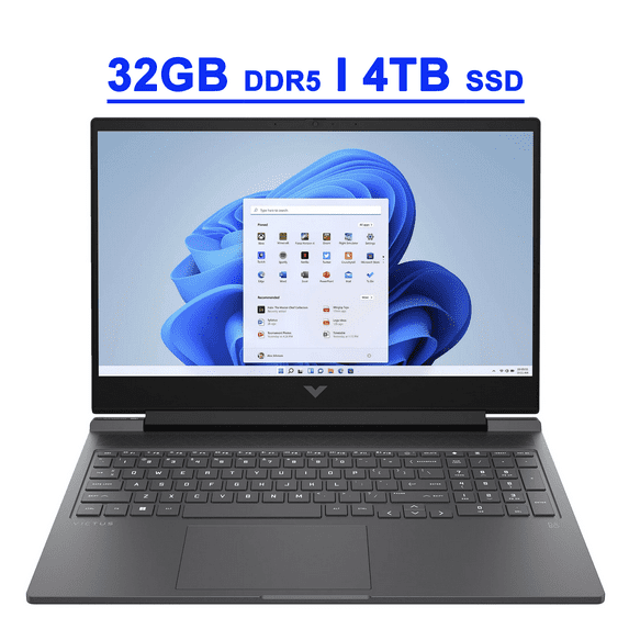 HP Victus Premium Gaming Laptop 16.1" FHD IPS 144Hz Anti-glare 13th Gen Intel 16-Core i7-13700HX Processor 32GB DDR5 4TB SSD GeForce RTX 4060 8GB Backlit USB-C B&O Fast Charge Win11 Black