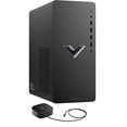 thumbnail image 1 of HP Victus TG02 Gaming/Entertainment Desktop PC (Intel i3-12100F 4-Core, GeForce GTX 1650, 16GB RAM, 1TB SATA SSD, Wifi, USB 3.2, HDMI, Win 11 Pro) with G5 Essential Dock, 1 of 6