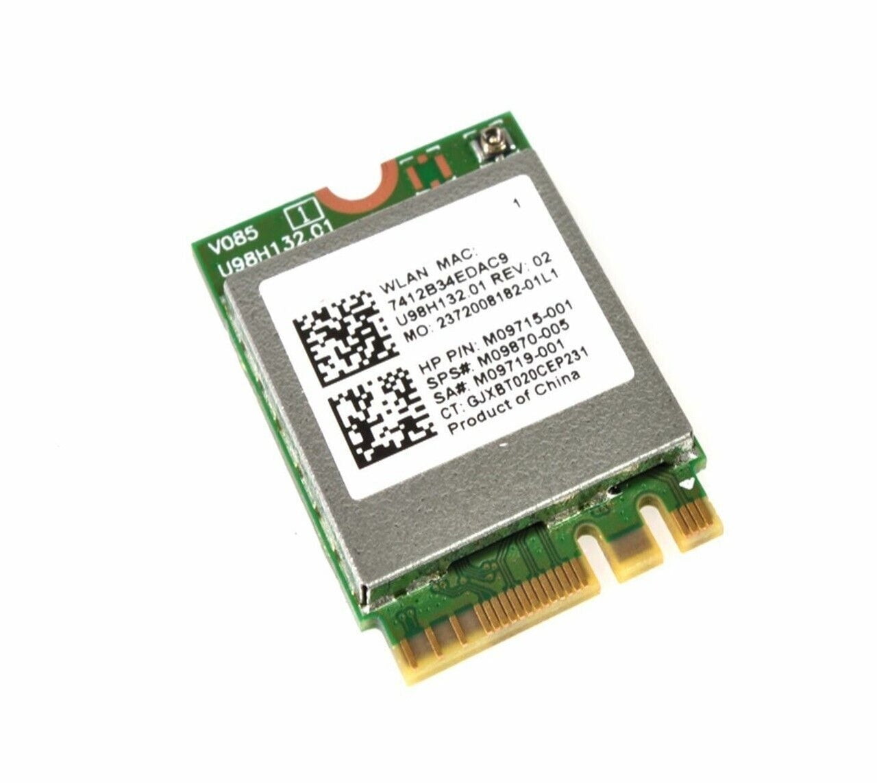 HP WiFi Wireless Card RTL8821CE M09870-005 M09715-001 - Walmart.com