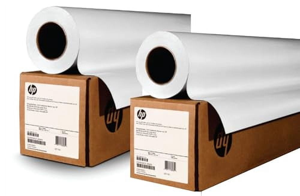 HP Wide Format Bright White Inkjet Paper 24 in x 150 ft 4.7 mil - 90 g ...