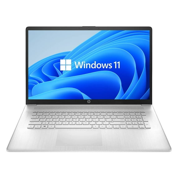 HP [Windows 11 Home 2021 17 Notebook Laptop, 17.3" HD+ Non-Touch Display, 11th Gen Intel Core i3-1115G4 Processor, 8GB DDR4 Memory, 256GB PCIe NVMe SSD, Webcam, HDMI, Wi-Fi, Bluetooth, Silver