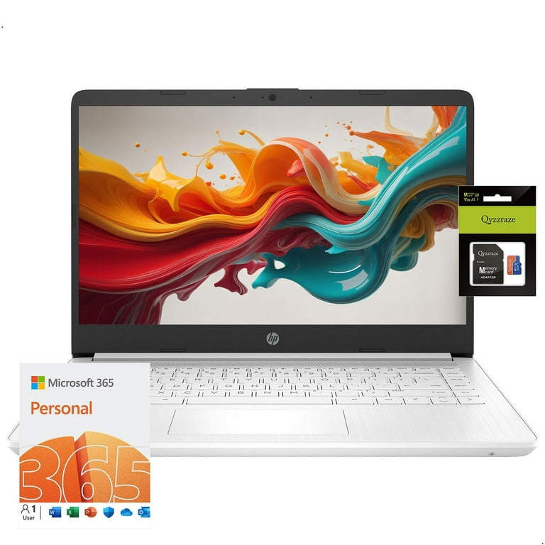 HP Windows 11 Intel Quad-Core N4120 Laptop, 8GB RAM, 196GB Storage