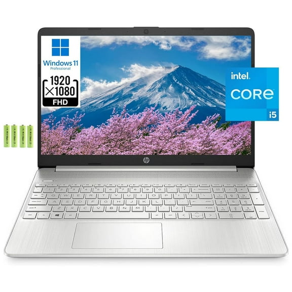 HP Windows 11 Pro 15 15.6" FHD Business Laptop Computer,11th Gen Intel Core i5-1135G7, 32GB RAM 1TB SSD, Intel Iris Xe Graphic, Numeric Pad, Long Battery Life, Wi-Fi 5, Bluetooth 4.2, USB, w/Battery